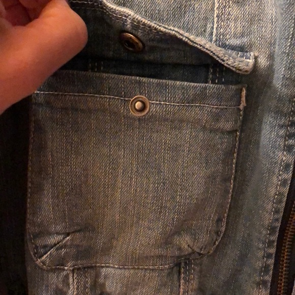 NWT Jean Jacket - Picture 3 of 5